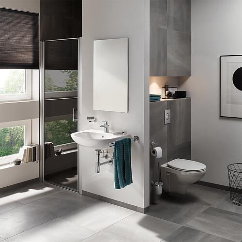 Mitigeur lavabo Bauflow S-Size avec  limiteur de température Anwendung 1