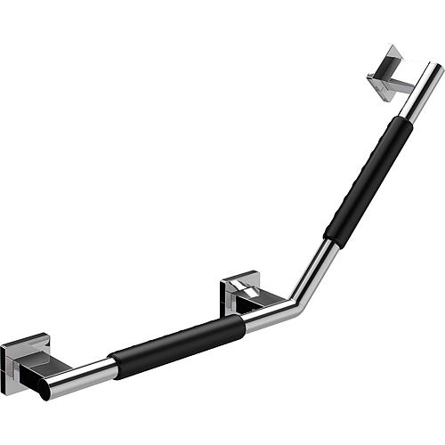 Poignée d'angle 135° emco système 2 avec revêtement anti-dérapant