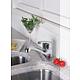 Mitigeur d'évier Heinrichschulte Nizza basse pression bec pivotant saillie 205 mm chrome
