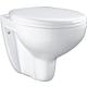WC suspendu à fond creux Bau Keramik, sans bord de rinçage Standard 1