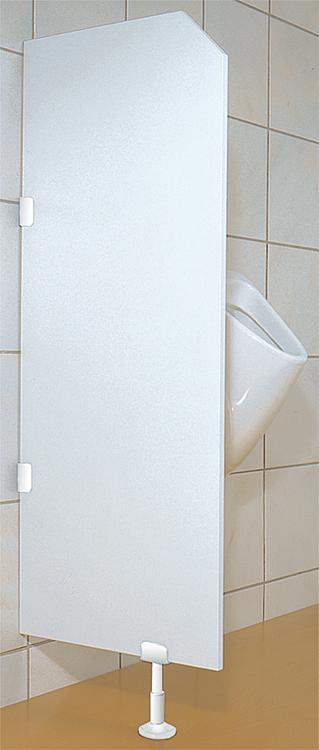 Cloison De Séparation Pour Urinoir - 60x40 Cm - Panneau HPL Imperméable - Pour Toilettes Publiques