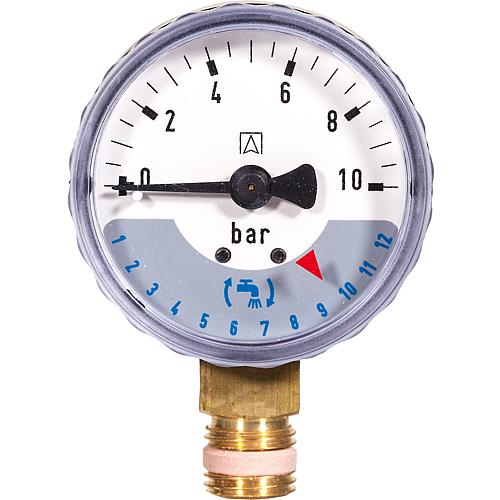 Manomètre 0-10bar M70AF-A10MR