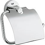 Porte-rouleau de papier Grohe Essentials avec couvercle