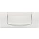 Geberit Plaque de commande 300 T commande en haut, reservoir chasse encastre blanc-alpin Ref.Nr.115.333.11.1