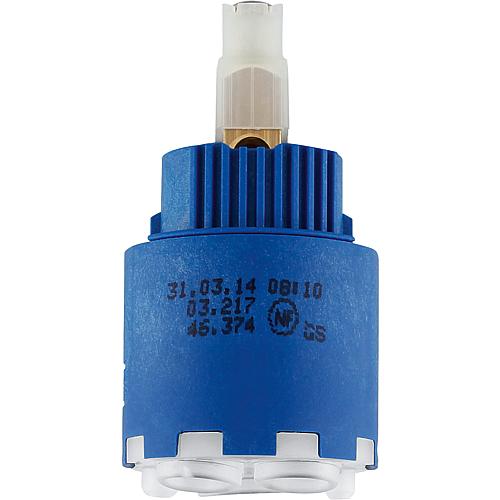 Cartouche 35 mm avec systeme etanche en ceramique pour robinet lavabo/bidet