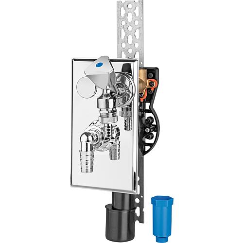 Siphon à encastrer en PE pour appareils Standard 1