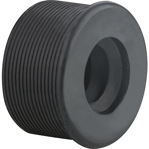 Nipple caoutchouc noir pour tube de siphon 57 x 32mm  DN32