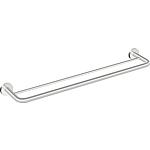 Porte-serviette Eldrid, 2 barres, rond