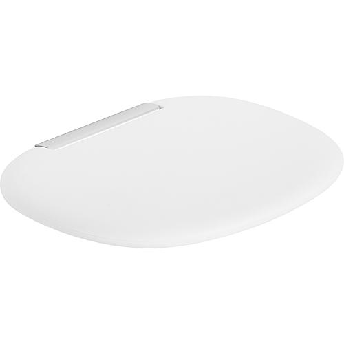 Siège de douche rabattable Elida, oval Standard 1