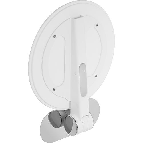 Siège de douche rabattable Elida, rond Anwendung 1