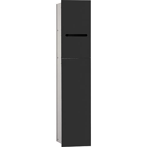 Conteneur encastré WC Asis, avec 2 portes en verre Standard 2