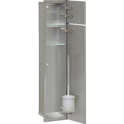 Caisson WC encastré Zero à carreler, fermé, hauteur 800mm, 2 portes à carreler Anwendung 1