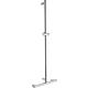 Main courante de douche avec barre Elida, acier inoxydable lxhxp:500x1235x87mm