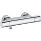 Mitigeur thermostatique de douche Heinrichschulte Alpha 400, chrome a securite intrinseque, Cool-Tec