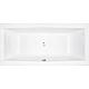 Baignoire-Duo Larcis 1800x500x800 mm contenu: 300 l acrylique, blanc