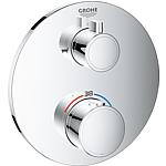 Mitigeur thermostatique bain/douche Grohtherm, inverseur 2 voies