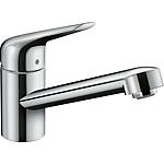 Mitigeur d'évier Hansgrohe 100 M4221-H100 avec cartouche C3, Bec orientable sortie 189mm chrome
