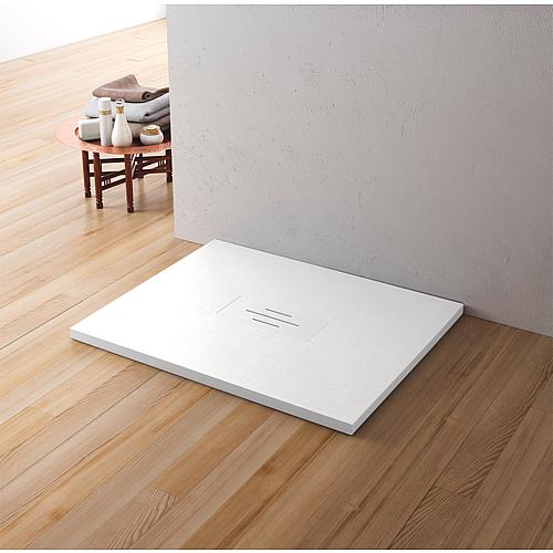 Receveur de douche Douffine Plylite 1200x35x900 mm, blanc