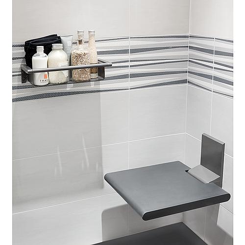 Siège de douche rabattable Cavere