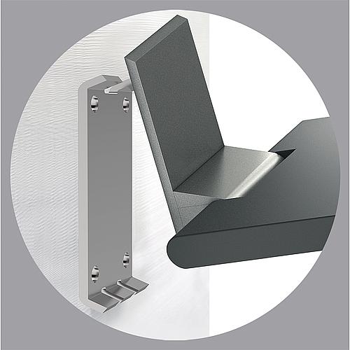 Siège de douche rabattable Cavere