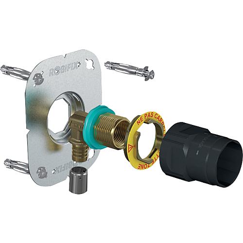 Robifix + mono femelle DN 15 (1/2") a sertir ø 12 mm,