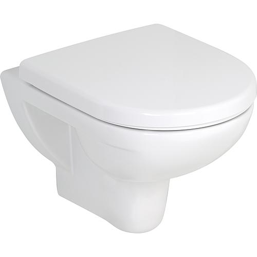WC suspendu à fond creux Pro, sans bride Standard 1