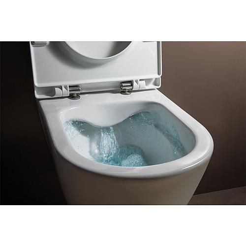 WC suspendu à rinçage en profondeur Pro, sans rebord Anwendung 3