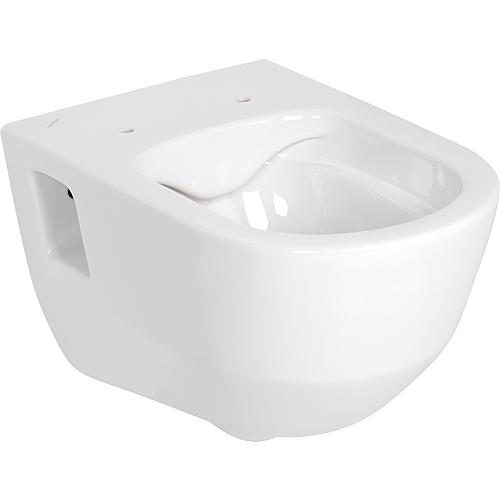 WC suspendu à rinçage en profondeur Pro, sans rebord Anwendung 1
