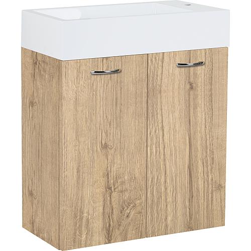 Meuble sous-vasque avec vasque en fonte minérale Standard 4