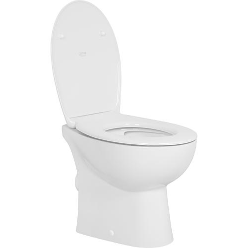 WC sur pied  Bau Keramik, sans bord de rinçage Anwendung 2