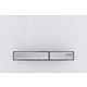 Plaque de commande Sigma 50 Design 2019, 2 quantites blanc, 115.788.11.2