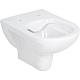 WC suspendu Laufen PRO blanc, sans bord de rincage lxhxp: 360x340x530mm