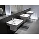 Vasque Laufen PRO A blanc, avec trop-plein, encastrable lxhxp: 650x170x480mm