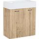 Meuble sous-vasque avec vasque en fonte minérale Standard 4