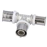 Pièce en T réduite étamée