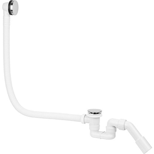 Vidage de baignoire "système clic" siphon inclus Standard 1