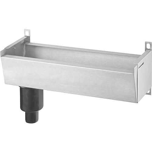 Rigole de vidange en inox pour distribution d´eau Standard 1