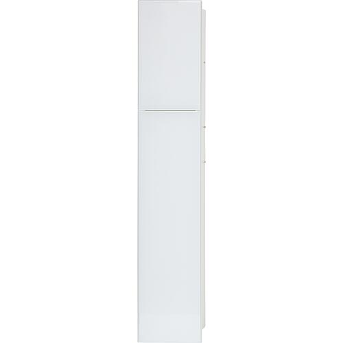 Niche à encastrer en inox fermée 800 pour WC, 2 portes vitrée Anwendung 4
