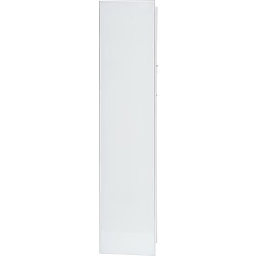 Niche WC mural Zero, 1 porte vitrée blanche, l x h : 180 x 825 mm Anwendung 2