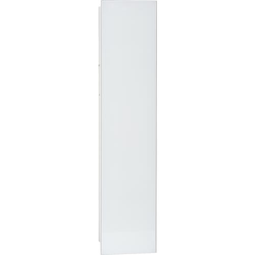 Niche WC mural Zero, 1 porte vitrée blanche, l x h : 180 x 825 mm Anwendung 1