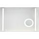 Miroir LED Earline 2 interrupteurs tactiles à intensité variable, 1000x800 mm, 11,5W