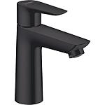 Mitigeur de lavabo Hansgrohe 110 Talis E saillie 112 mm noir mat