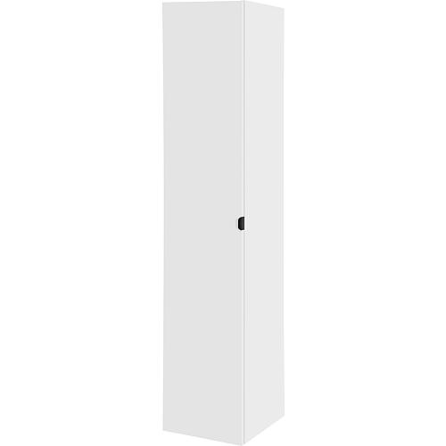 Colonne série LOSSA 1 porte butée gauche blanc mat 350x1625x370 mm