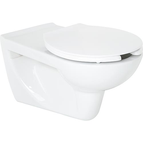 WC suspendu à fond creux Elida, sans bord de rinçage Standard 1