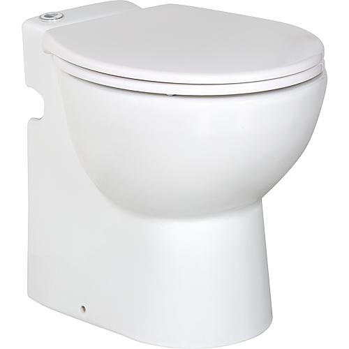 WC sur pied céramique avec station de relevage intégrée et rinçage automatique Gestolette 1010 Standard 1