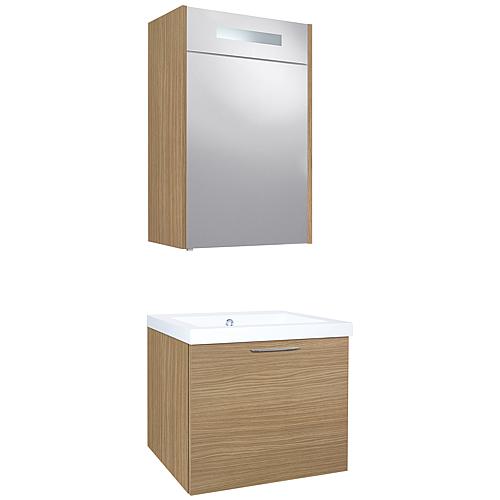 Kit de meubles de salle de bains Ekry, avec 1 tiroir avec Softclose Standard 7