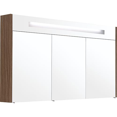 Armoire à glace avec éclairage, largeur 1200 mm Standard 8