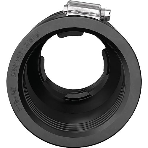 Manchon adaptateur CAC 0633 plage de serrage 53-64 x 40-50mm EPDM, PN 0,6 bars