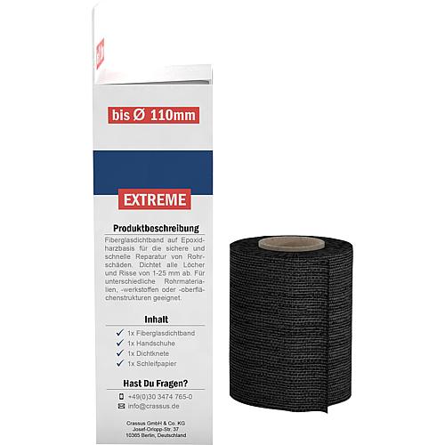Tube extreme CPW 100 jusqu'a tube-Ø: 110mm GFK T-max: +210°C, PN 50 bars