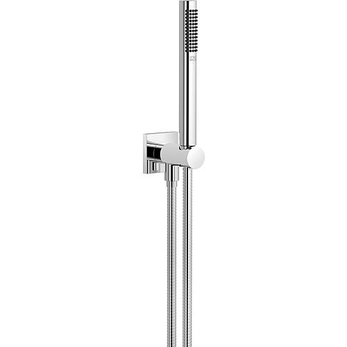 Robinetterie douche Dornbracht avec fixation douchette incluse et raccord mural, chrome